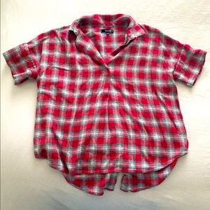 Madewell Plaid Flannel shirt
